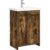 Maison Exclusive – Badezimmermöbel-set Geräucherte Eiche 81 X 40