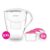 PearlCo GmbH Wasserfilter Family XXL (4,0l) inkl. 6 Filterkartuschen weiß