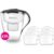 PearlCo GmbH Wasserfilter Family XXL (4,0l) inkl. 6 Filterkartuschen weiß