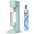 PearlCo.de DAFI Wassersprudler Pushair inkl. 1 Co2 Zylinder und 0,7l Flasche mint