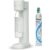 PearlCo.de DAFI Wassersprudler Pushair inkl. 1 Co2 Zylinder und 0,7l Flasche sand