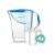 PearlCo GmbH Wasserfilter Standard (2,4l) inkl. 12 Filterkartuschen blau