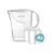 PearlCo GmbH Wasserfilter Standard (2,4l) inkl. 12 Filterkartuschen weiß