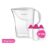 PearlCo GmbH Wasserfilter Standard (2,4l) inkl. 12 Filterkartuschen weiß