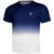 BIDI BADU Crew Gradiant T – Shirt Herren Dunkelblau, Weiß S male