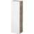 FACKELMANN LUXOR Hängeschrank 20 cm breit, Weiß/Braun hell, Türanschlag links