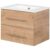FACKELMANN B.PERFEKT Waschbecken mit Unterschrank 62 cm breit, Braun hell,…