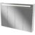 FACKELMANN TWINDY LED Spiegelschrank 110 cm breit, Weiß