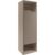 FACKELMANN B.PARIS Midischrank 40 cm breit, Grau, Türanschlag links
