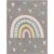 teppich.de Kinderteppich Ninique grau 80×150 cm Grau