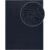 teppich.de Teppich Portivo navy-blau 80×250 cm Navy-Blau