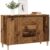 vidaXL Sideboard Altholz-Optik 102x35x70 cm Holzwerkstoff Braun