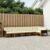 vidaXL Outdoor-Sofagarnitur 6 stk. Natur und Creme Braun