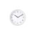 Hama 00222241 Funk Wanduhr 25 cm x 250 mm x 250 mm x 40 mm Weiß