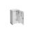 Hager FP33TW2 Schrank 800 x 500 x 205 Stahl Reinweiß (RAL 9010) 1 St. Piece
