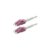 Roline 21.15.8654 Glasfaser LWL Anschlusskabel 5 m Violett [2x LC – 2x LC] 50/125 µ Multimode OM4