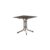 Sieger 3130-55 Bouelvard-Klapptisch vivodur 80×80 cm, eisengrau/Schieferoptik anthrazit
