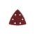 25 Haftschleifblätter 93×93 mm,P 80,H+M,DS (624982000) Metabo 624982000