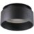 SET Einbaustrahler, Einbauspot, Einbaurahmen Aluminiumlegierung schwarz, starr, rund mit Diffusor BØ67mm + LED Leuchtmittel & GU10 Sockel wählbar