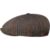Stripe Barista 8 Panel Flatcap by Stetson bunt XXL (62-63 cm) male