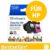 Infowerk Tintenpatronen für HP 302XL, Multipack (BK/C/M/Y), 1 Stück