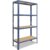 shelfplaza HOME 155x110x40 cm Schwerlastregal in blau mit 4 Böden und 175 kg Traglast pro Boden