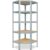 shelfplaza HOME 200x70x45 cm Eckregal in verzinkt mit 5 Böden und 175 kg Traglast pro Boden