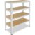 shelfplaza HOME 100x75x40 cm Schwerlastregal in weiß mit 4 Böden und 175 kg Traglast pro Boden