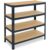 shelfplaza HOME 100x75x40 cm Schwerlastregal in anthrazit mit 4 Böden und 175 kg Traglast pro Boden