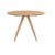 Miliboo Runder Design-Esstisch aus hellem Holz, Esche D106 cm WALFORD