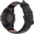 INF Echtes Lederarmband für Garmin Fenix 7X 7S Schwarz 20 mm
