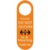 INF Orangefarbenes Acryl Meetingraum Status Schild – Bitte Nicht Stören Anzeige