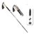 INF Ultraleichter faltbarer Gehstock – 5 Abschnitte 33–125 cm