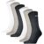 Puma Unisex Sportsocken, 6er Pack Sport Crew Socken, ECOM, Logo, einfarbig Schwarz/Weiß/Grau / 43-46