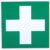 Brinkmann Medical ein Unternehmen der Dr. Junghans Medical GmbH GRÜNES KREUZ Aufkleber Verbandkasten 1 St.