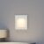 Arcchio LED-Wandeinbaulampe Zamo, Raster, weiß, Metall, IP65 Zamo Arcchio, dimmbar, weiß / opal, für Flurbereich, Aluminium, Modern, Wandleuchte außen