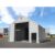 TOOLPORT 8x12m Zelthalle, PRIMEtex-Plane, grau, mit Statik (Betonuntergrund) – (48855)