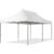 TOOLPORT 3x6m Stahl Faltpavillon, ohne Seitenteile, weiß – (600082)