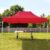 TOOLPORT 3×4,5m Aluminium Faltpavillon, ohne Seitenteile, rot – (600194)