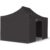 TOOLPORT 3×4,5m Aluminium Faltpavillon, inkl. 4 Seitenteile, schwarz – (600199)
