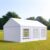 TOOLPORT 4x6m Partyzelt, PVC-Plane, weiß – (6094)