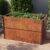 PRIMEYARD 150 x 85 x 77 cm Hochbeet, Cortenstahl, Rost-Optik – (GFPV00791)