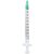 Omnifix F Luer Solo Spr.1 ml LDS Feindosierung 100 St Spritzen