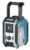 Makita DMR115 Akku-Baustellenradio (ohne Akku, ohne Ladegerät), Türkis, Schwarz, Silber