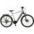 E-Bike PROPHETE „Entdecker 5.0“ Gr. 54, grau (grau, schwarz), Elektrofahrräder, 54cm, 28 Zoll (71,12cm), Pedelec, Elektrofahrrad für Herren