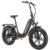 GreenStreet E-Bike Tiefeinsteiger Klapprad GS5 250 W 20 Zoll anthrazit