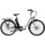 E-Bike AGON „Axis“ Gr. 46, weiß, Elektrofahrräder, 46cm, 26 Zoll (66,04cm), E-Bike 26″ Citybike 140-165cm Pedelec Nabenmotor Fahrrad 3 Gang Licht