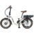 BLAUPUNKT E-Faltrad »Lotte«, max. 25 km/h, 20″, 3 Gänge, mit Sportsattel – grau