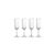 Villeroy & Boch Newmoon Sekt-/Champagnerglas, 4 Stück