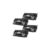 Ampertec 4 Kompatible Toner ersetzt Canon 0452C002 041 Multipack schwarz